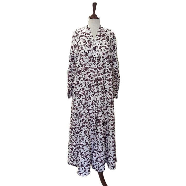 LILAC LEOPARD - GEORGETTE