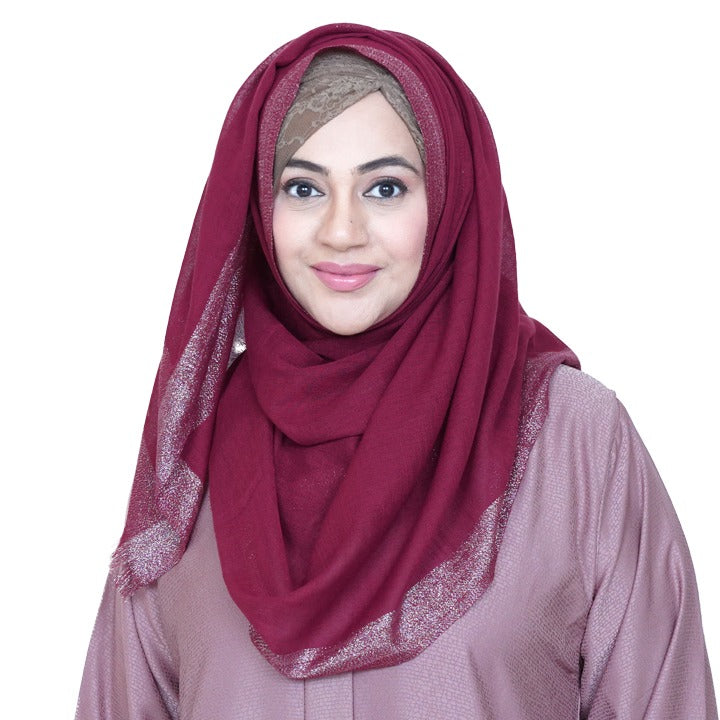 MAROON SHIMMER BOARDER