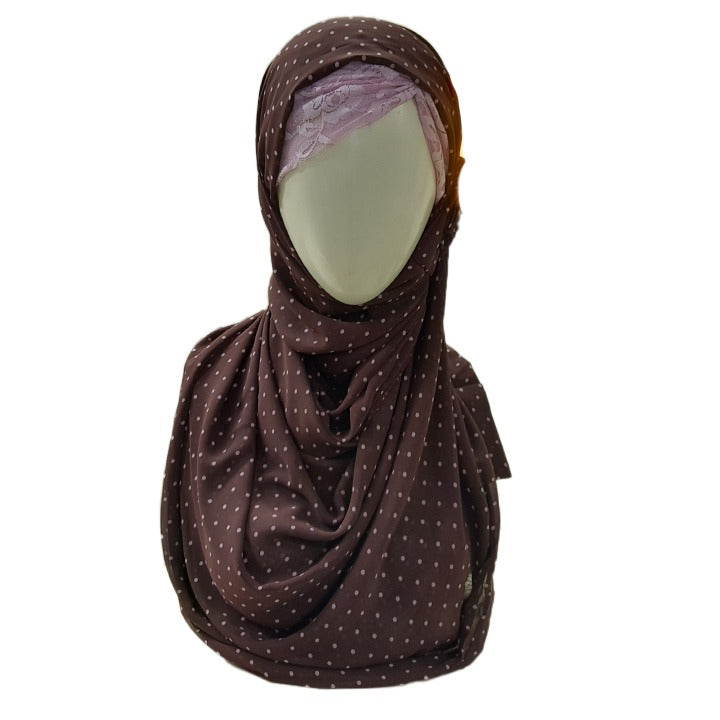 CHOCOLATE POLKA - CHIFFON