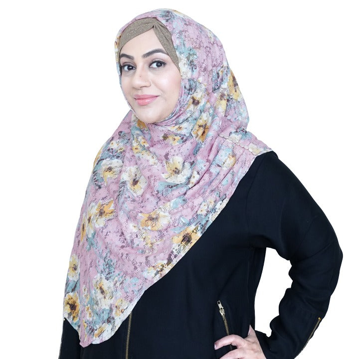 TEA PINK BOUQET - LACE