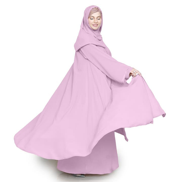 TEA PINK K-CHIFFFON WITH DIAMONTEAZE