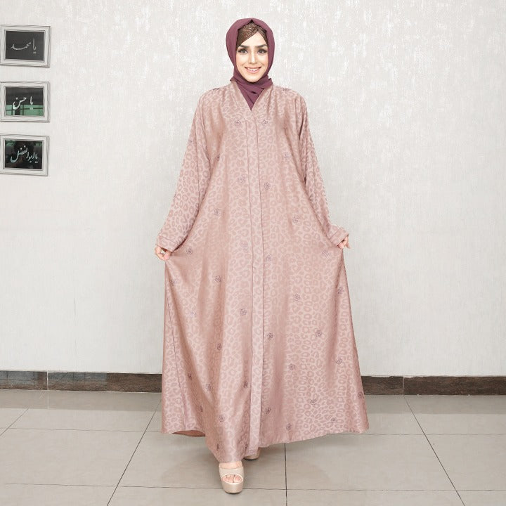 TEA PINK LEOPARD - SILK