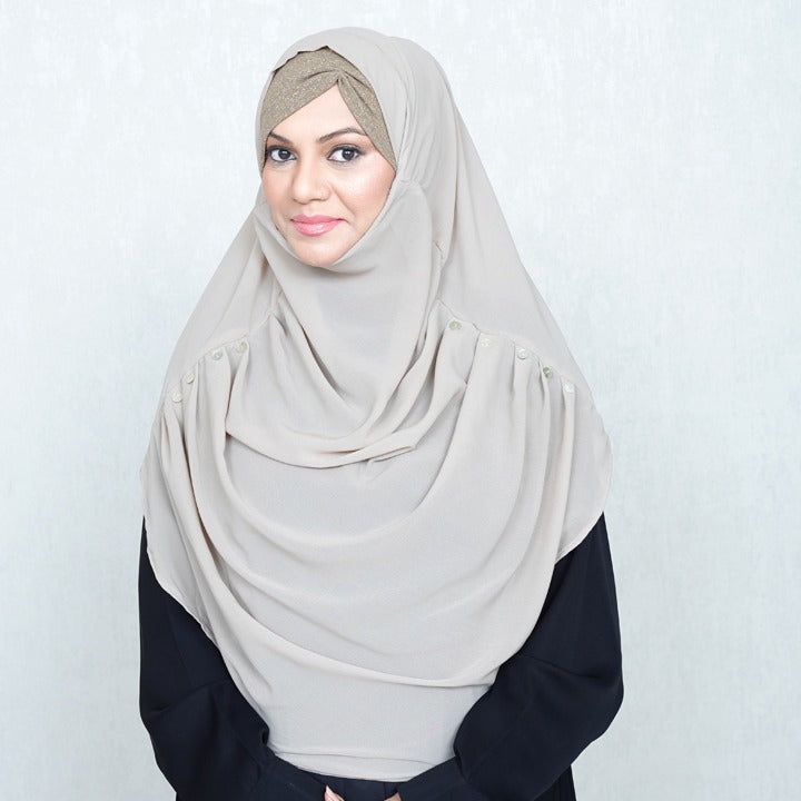 NUDE - KOREAN CHIFFON