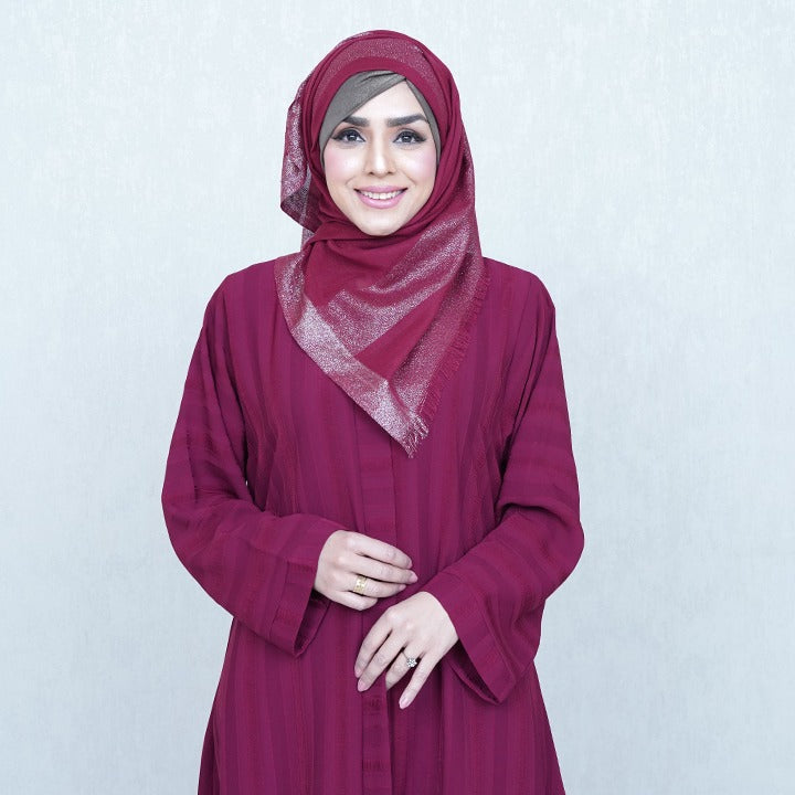 POMEGRANATE SELF LINE - GEORGETTE