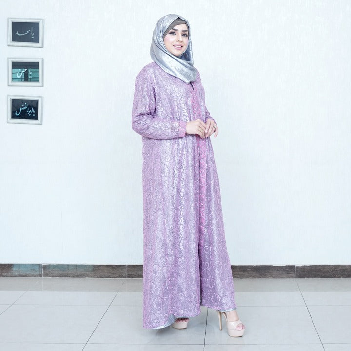 EXQUISITE PINK LACE FABRIC