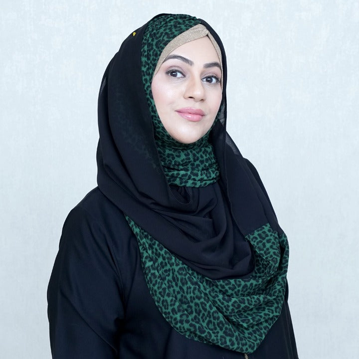 GREELACK LEOPARD - CHIFFON
