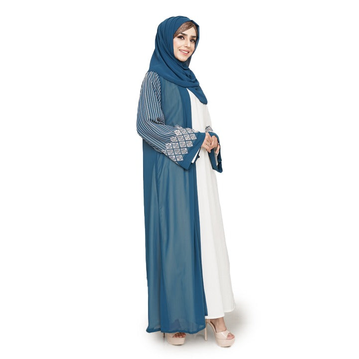 TEAL K-CHIFFON