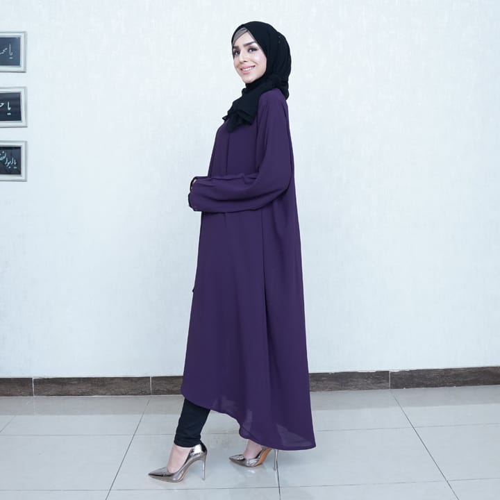 PURPLE & BOTTLE GREEN