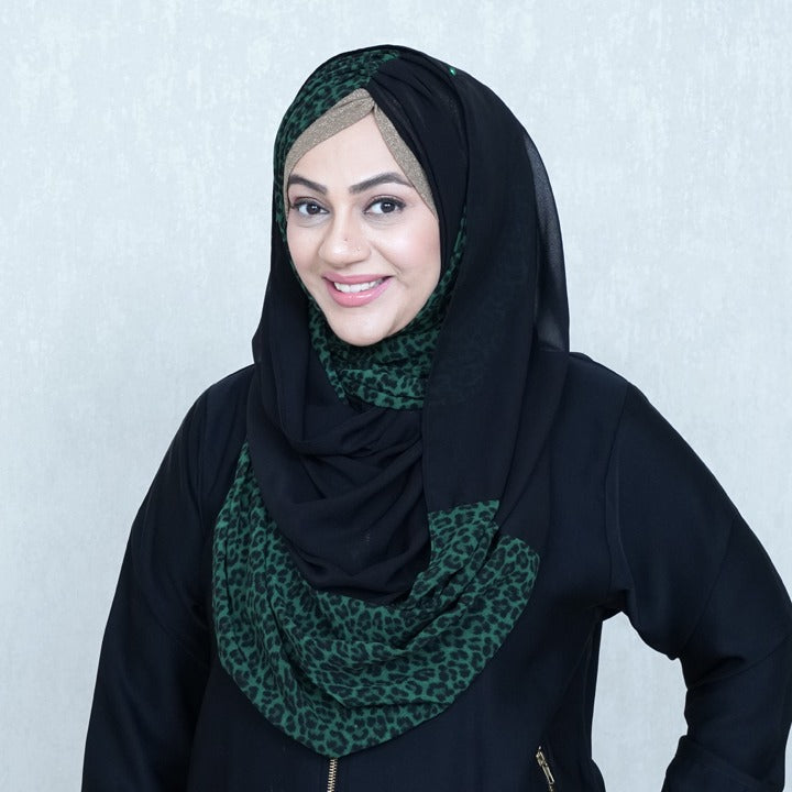 GREELACK LEOPARD - CHIFFON