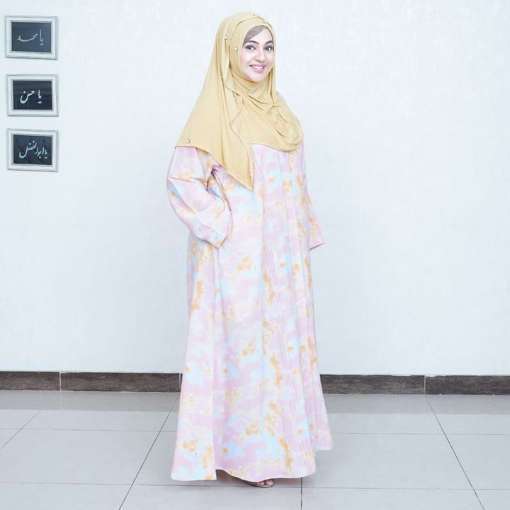 PASTEL FEROZI TEAPINK - GEORGETTE