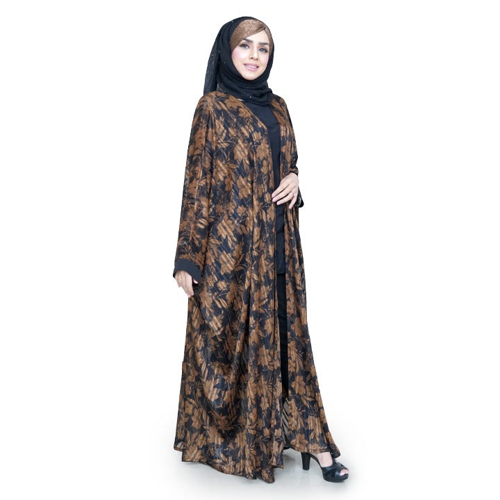 BROWN & BLACK - PREMIUM CHIFFON