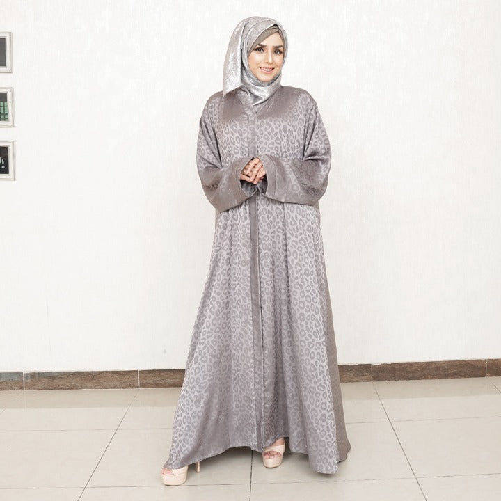 GREY LEOPARD - SILK