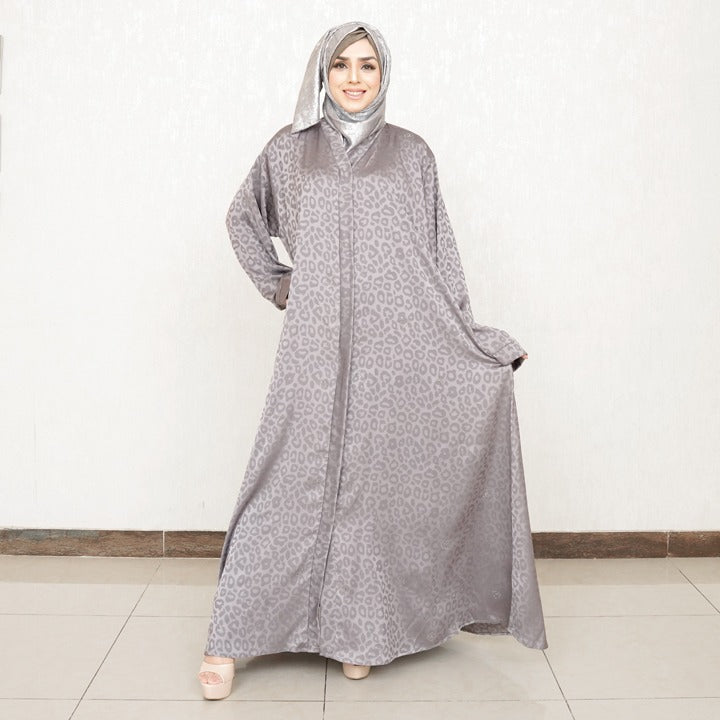 GREY LEOPARD - SILK