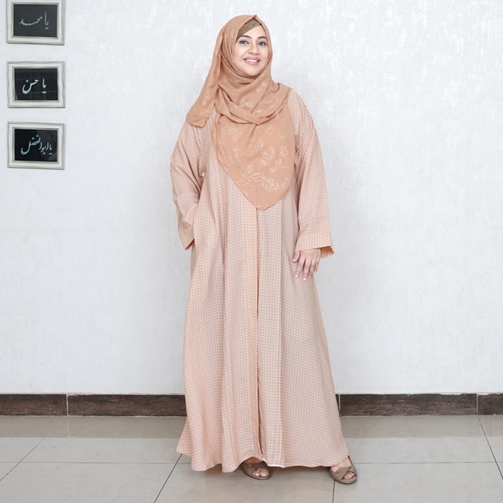 POWEDER PINK STARS - GEORGETTE