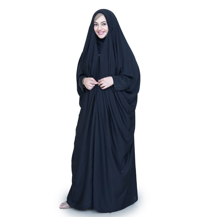 BLACK BUTTER SILK