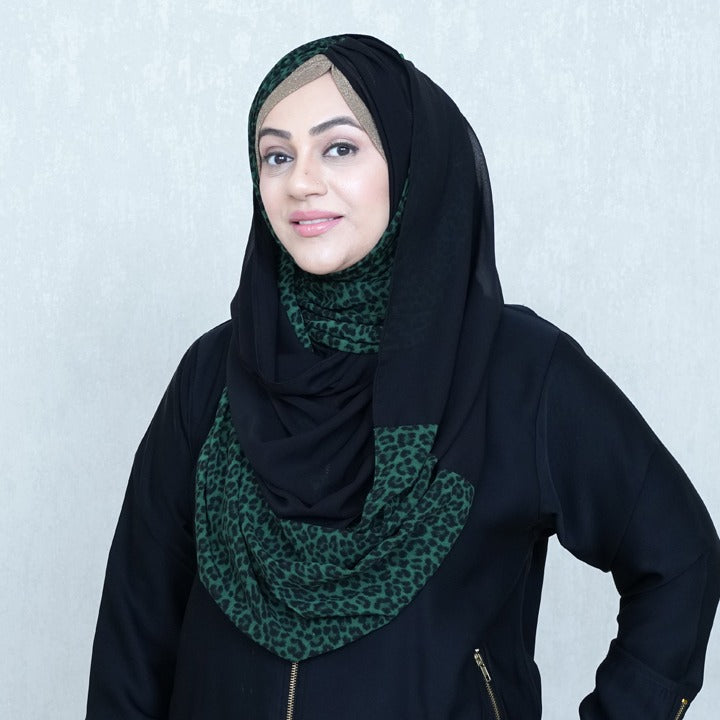 GREELACK LEOPARD - CHIFFON