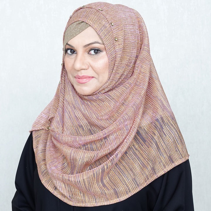 ROSE GOLD - LUREX FABRIC