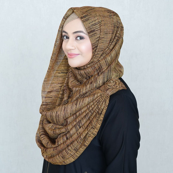 COPPER GOLD - LUREX FABRIC
