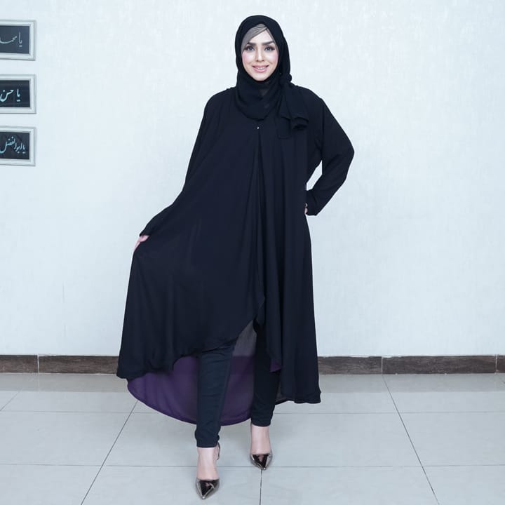 PURPLE & BLACK