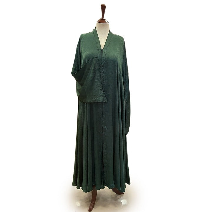 BOTTLE GREEN - VELVETEE SILK