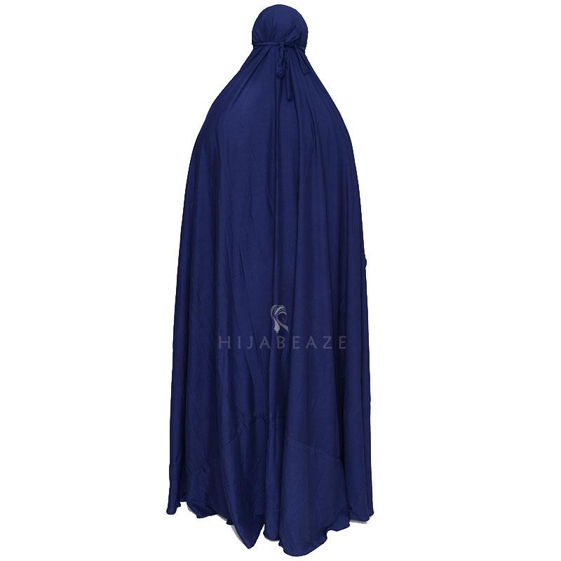 NAVY BLUE ARABIC LAWN